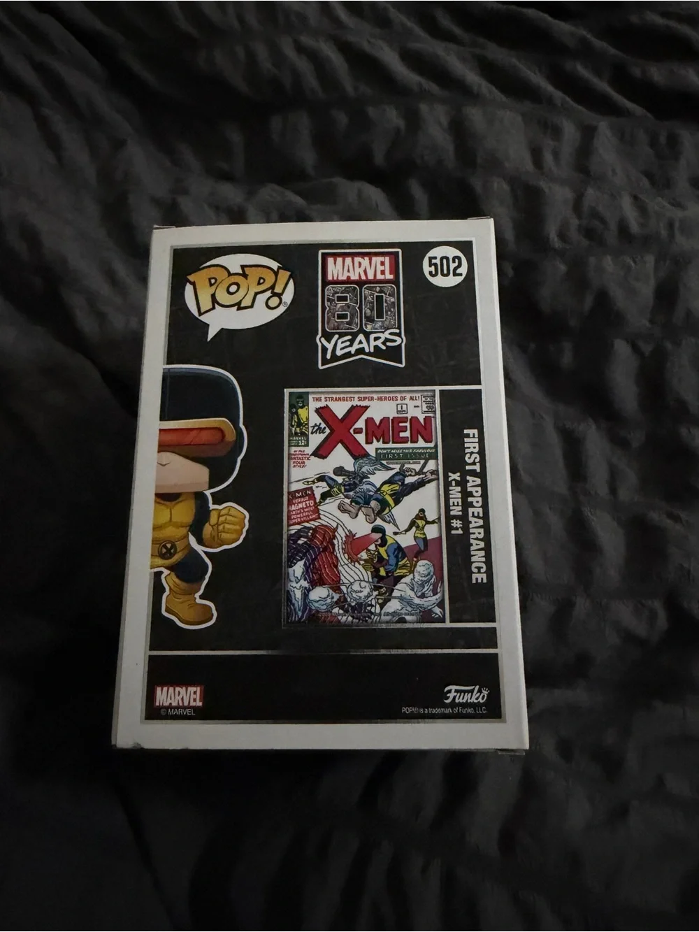 Funko Pop! Marvel Cyclops #502 First Appearance X-Men 80 Years
